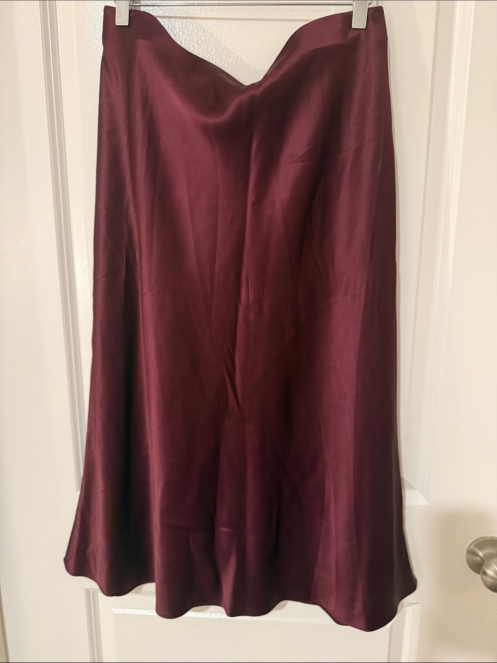 Quince Silk Midi Skirt